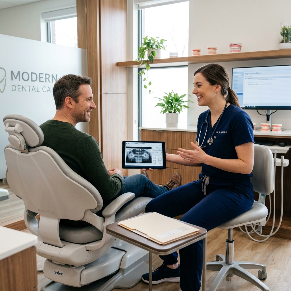 Transparent and relaxed dental consultation experience at VVYAS Dental